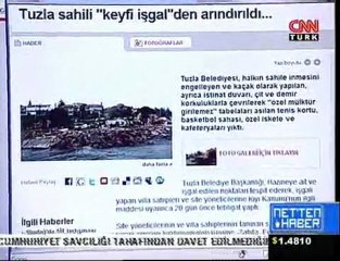 CNN TÜRK - Tuzla Sahil Halka Açılıyor