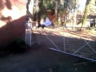 Come non saltare una cancellata