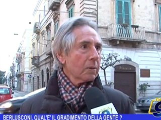 Berlusconi, qual è il gradimento della gente