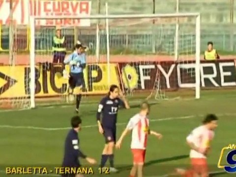 BARLETTA - TERNANA 1-2 | Prima Divisione girone B