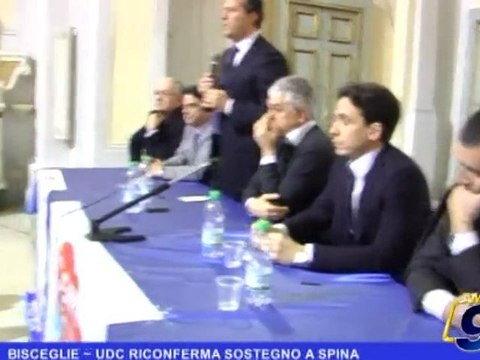 BISCEGLIE | UDC riconferma sostegno a Spina