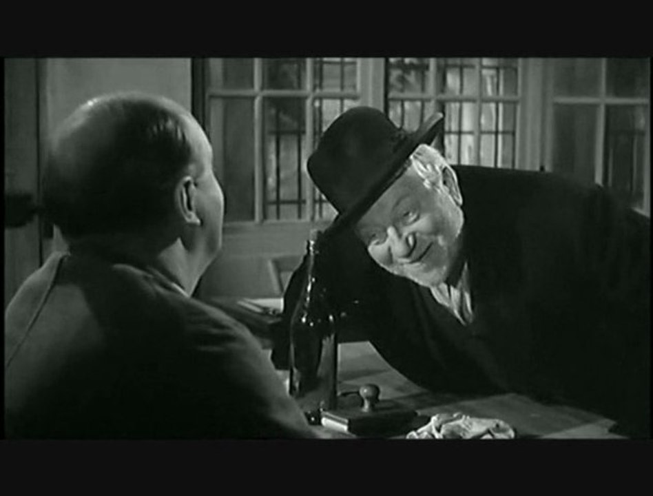 archimede ( Jean Gabin ) sort de prison
