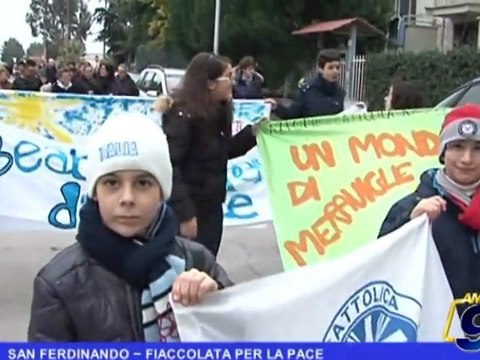 SAN FERDINANDO | Fiaccolata per la pace