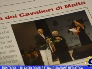 TRINITAPOLI   Bilancio sociale e inaugurazione mediateca
