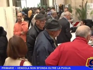 Primarie | Vendola non sfonda oltre la Puglia