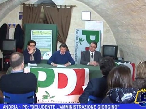 ANDRIA | PD, deludente l'amministrazione Giorgino