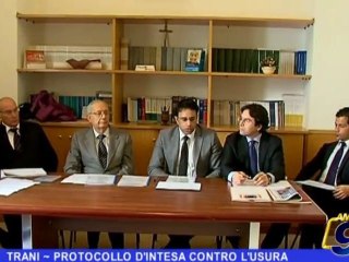 Download Video: TRANI   Protocollo d'intesa contro l'usura