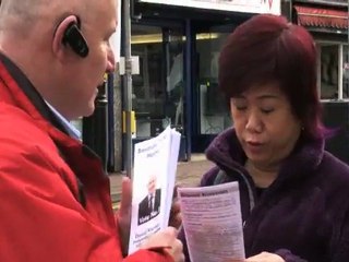 Wicklow Election 2011 Donal talks to his voters