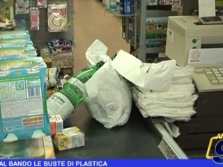 Al bando le buste di plastica