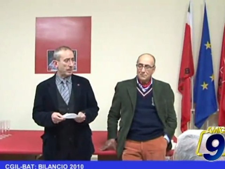 ANDRIA | CGIL-BAT: bilancio 2010