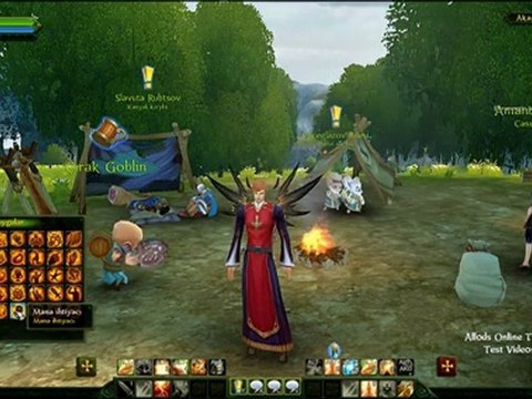 Allods Online TR - İttifak Şifacısı Emote Test - Şubat 2011