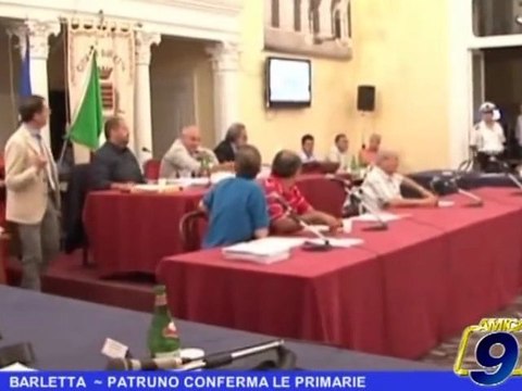 BARLETTA | Patruno conferma le primarie