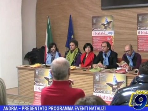 ANDRIA | Presentato programma eventi natalizi