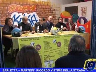 BARLETTA | Martedì, ricordo vittime della strada