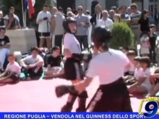 REGIONE PUGLIA | Vendola nel guinness dello sport