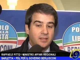 Descargar video: BARLETTA | PDL per il governo Berlusconi