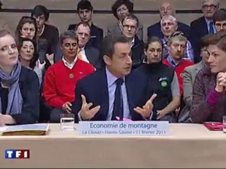 Le Président de la République à La Clusaz