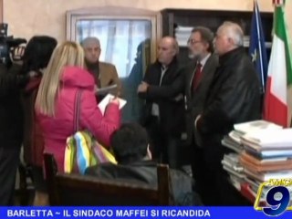 BARLETTA | Il Sindaco Maffei si ricandida