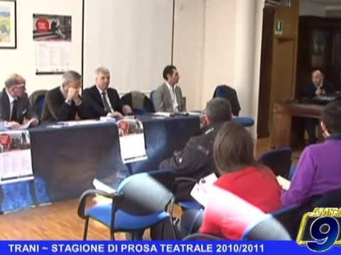 TRANI | Stagione di prosa teatrale 2010/2011