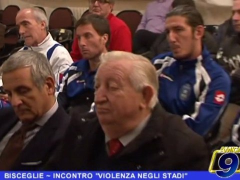 BISCEGLIE | Incontro Violenza negli stadi