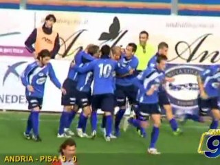 ANDRIA - PISA  3 - 0 | Prima Divisione gir. B