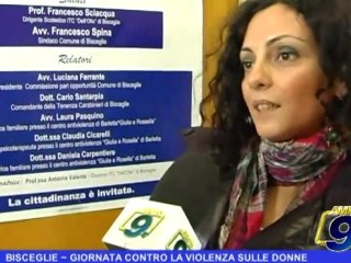 BISCEGLIE | Giornata contro la violenza sulle donne