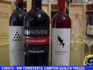 CORATO | Vini Torrevento, campioni qualità prezzo