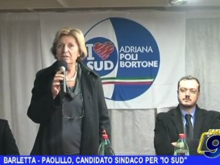 BARLETTA | Paolillo, candidato Sindaco per "Io Sud"