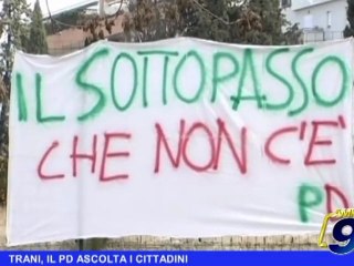 TRANI | Il PD ascolta i cittadini