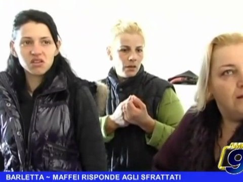 BARLETTA | Maffei risponde agli sfrattati