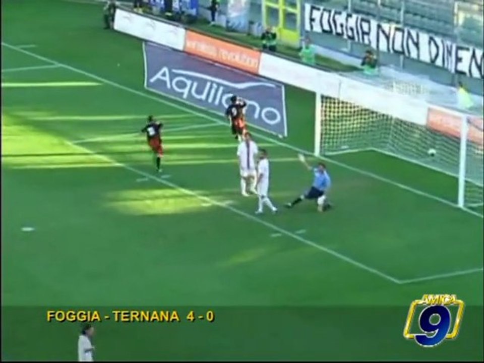 FOGGIA - TERNANA 4-0 | Prima divisione girone B