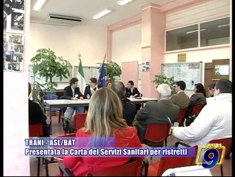 TRANI - ASL/BAT | Presentata la Carta dei Servizi Sanitari per ristretti