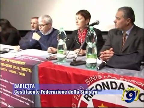 BARLETTA | Costituente Federazione della Sinistra
