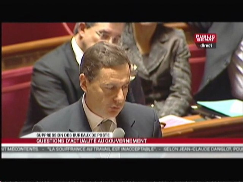 Intervention lors des questions au gouvernement - 17.02.2011