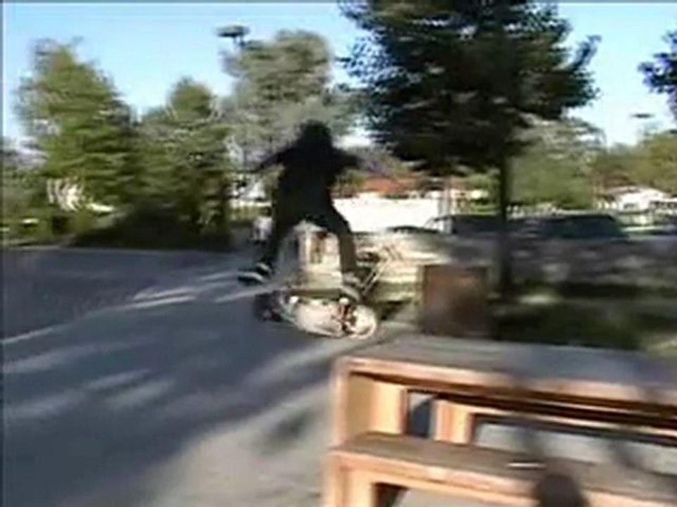Chris Brunner Skateboarding Stairs, Rails, Schools & Parks