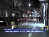 BARLETTA | E' buio su via Leontine De Nittis. Protestano i commercianti.