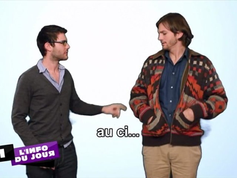 Le 12 Infos avec Ashton Kutcher