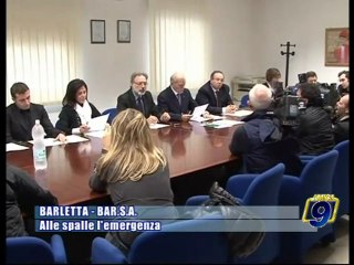 BARLETTA - BAR.S.A. | Alle spalle l'emergenza