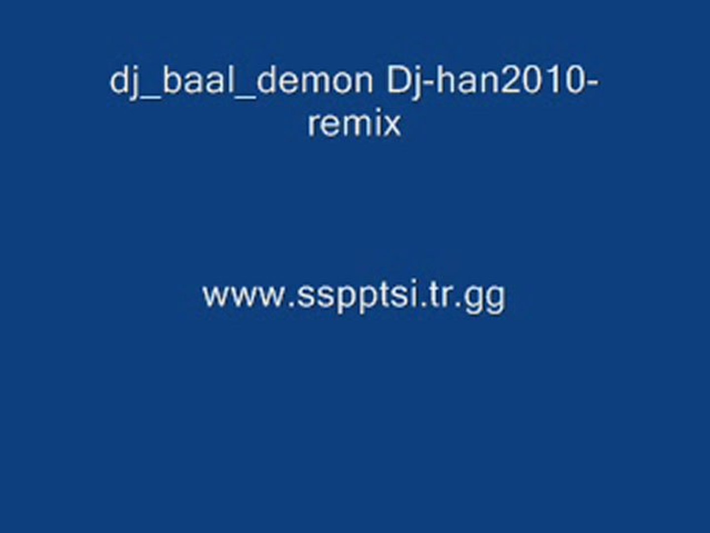 ⁣dj baal demon.-Dj-han2010-remix