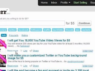 My Twitter Toolbox Presents Fiverr