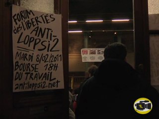 Le Parti Pirate au forum des Libertés contre LOPPSI 2