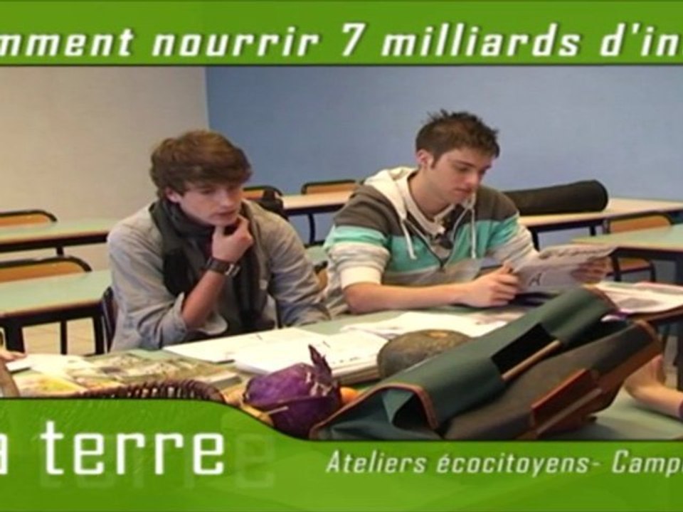 Ateliers écocitoyens 2011 / campus universitaire roannais