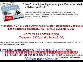 ¿Quieres hablar en público como Obama?