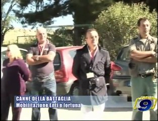 CANNE DELLA BATTAGLIA | Mobilitazione Enti e fortuna