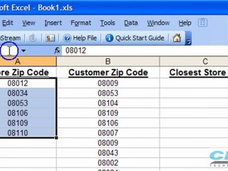 Zip Code Distance Calculator in Excel