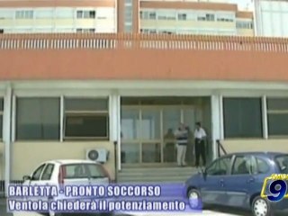 BARLETTA - PRONTO SOCCORSO | Ventola chiederà il potenziamento