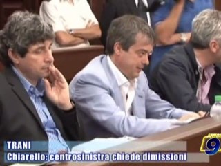 TRANI | Chiarello: centrosinistra chiede dimissioni