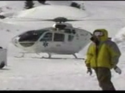 huge skiing gap rail