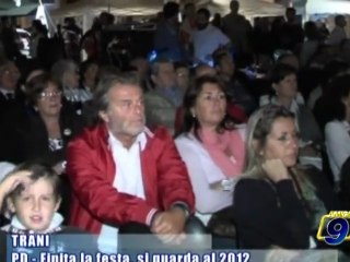 TRANI | PD - finita la festa si guarda al 2012