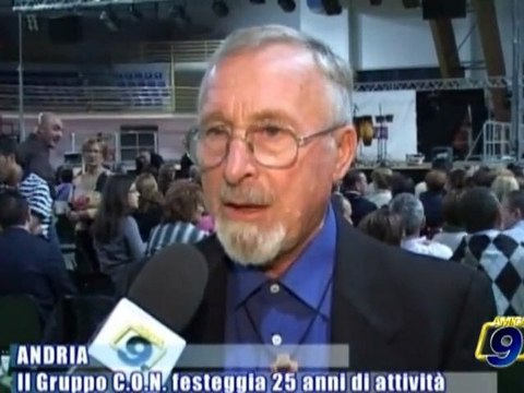 ANDRIA | Il Gruppo C.O.N. festeggia 25 anni di attività